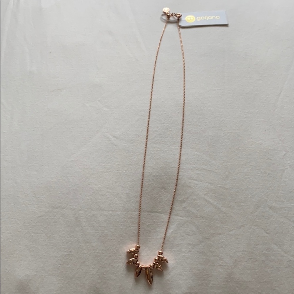 Rosegold adjustable necklace